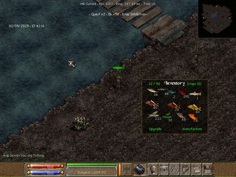 Fishing inventory